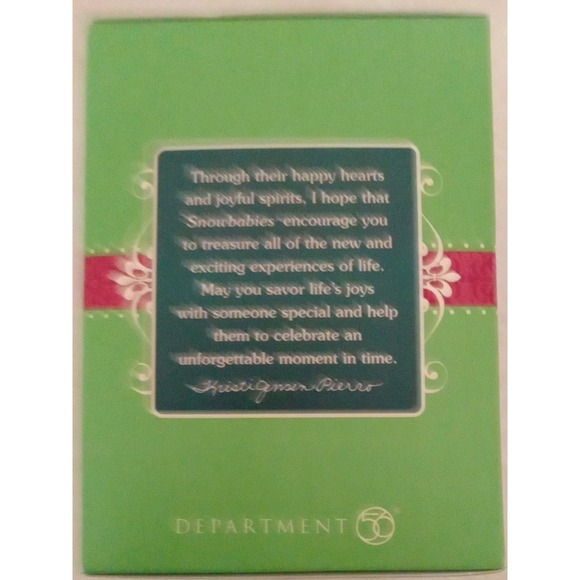 Snowbabies "Spa Girls" Ornament 2008 Department 56 New In Box - Picture 4 of 10